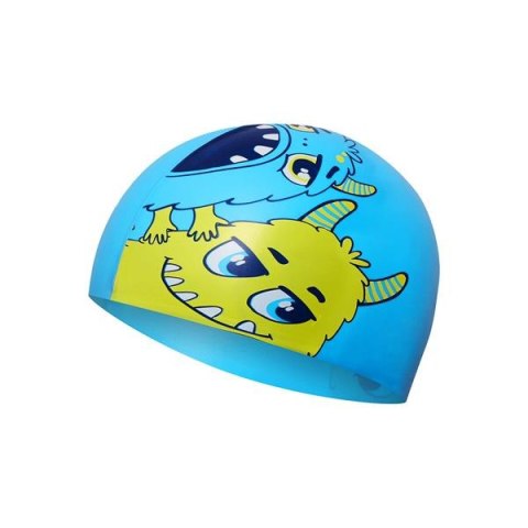 NQC MONSTER NIEBIESKI DZIECIĘCY CZEPEK SILIKONOWY NILS AQUA NQC MONSTER NIEBIESKI DZIECIĘCY CZEPEK SILIKONOWY NILS AQUA