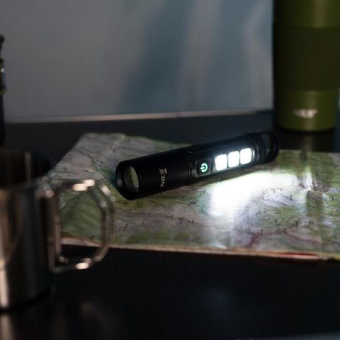 NC0003 Latarka LED 800 lm NILS CAMP USB IPX4 teleskopowa klosz NC0003 Latarka LED 800 lm NILS CAMP USB IPX4 teleskopowa klosz