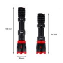 NC0004 Latarka LED 1000 lm NILS CAMP teleskopowa USB-C IP65 outdoor