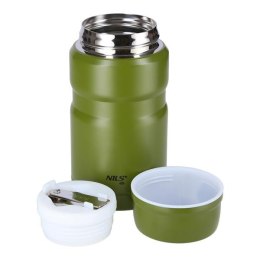 NCT02 Termos obiadowy 750 ml NILS CAMP + łyżka stal nierdzewna