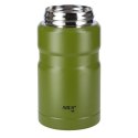 NCT02 Termos obiadowy 750 ml NILS CAMP + łyżka stal nierdzewna
