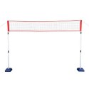 NT0300 3w1 SIATKA MULTIFUNKCYJNA BADMINTON+TENIS+SIATKÓWKA POKROWIEC PEŁNY NILS