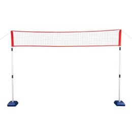 NT0300 3w1 SIATKA MULTIFUNKCYJNA BADMINTON+TENIS+SIATKÓWKA POKROWIEC PEŁNY NILS