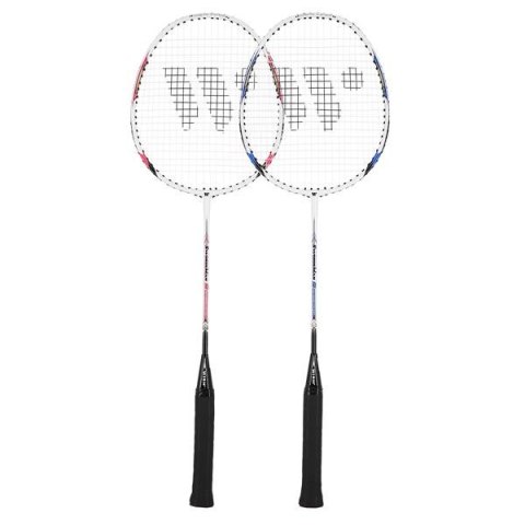 STEELTEC 9K Zestaw rakiet badminton WISH 2 szt. stal pokrowiec STEELTEC 9K Zestaw rakiet badminton WISH 2 szt. stal pokrowiec