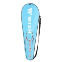 STEELTEC 9K Zestaw rakiet badminton WISH 2 szt. stal pokrowiec