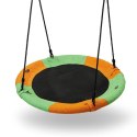 Huśtawka Bocianie Gniazdo NB5003 Pomarańczowo-Zielona Śr. 90 cm NILS