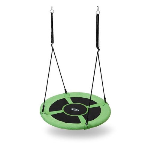 Bocianie Gniazdo Huśtawka NB5031 Zielona 100 cm Radość na Świeżym Powietrzu Bocianie Gniazdo Huśtawka NB5031 Zielona 100 cm Radość na Świeżym Powietrzu