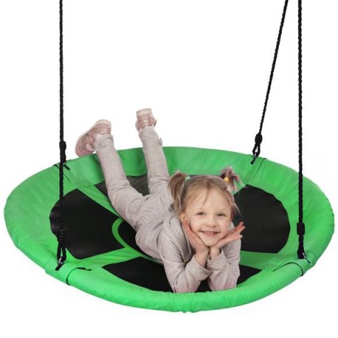 Bocianie Gniazdo Huśtawka NB5031 Zielona 100 cm Radość na Świeżym Powietrzu Bocianie Gniazdo Huśtawka NB5031 Zielona 100 cm Radość na Świeżym Powietrzu