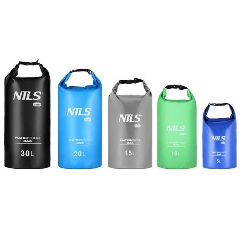 NC1703 WOREK WODOODPORNY SZARY 15L NILS CAMP NC1703 WOREK WODOODPORNY SZARY 15L NILS CAMP