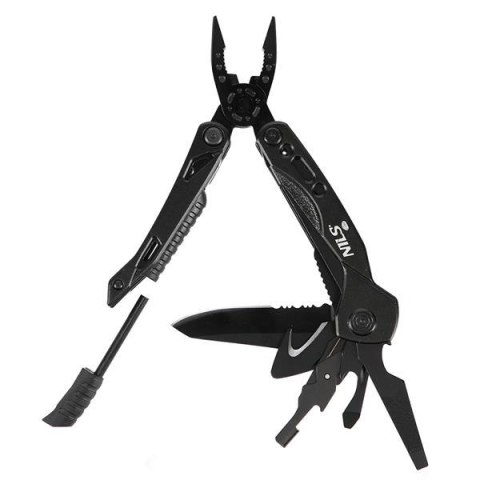 Multitool NILS CAMP NC1744 - 12 w 1 w etui - Podstawowe Narzędzia na biwak Multitool NILS CAMP NC1744 - 12 w 1 w etui - Podstawowe Narzędzia na biwak
