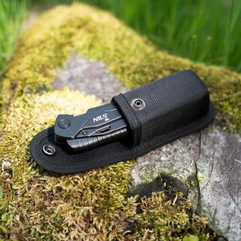 Multitool NILS CAMP NC1744 - 12 w 1 w etui - Podstawowe Narzędzia na biwak Multitool NILS CAMP NC1744 - 12 w 1 w etui - Podstawowe Narzędzia na biwak