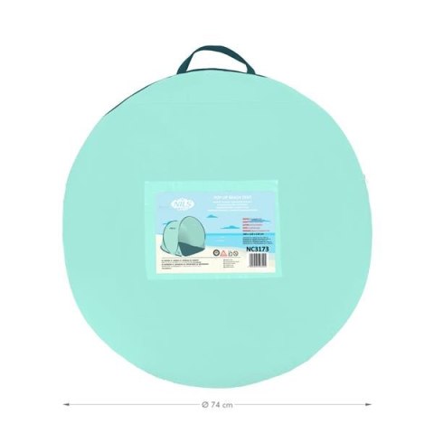 Namiot Plażowy Samorozkładający NC3173 Miętowy - UV 30, Wodoodporny Namiot Plażowy Samorozkładający NC3173 Miętowy - UV 30, Wodoodporny