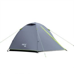 Namiot Kempingowy NC6004 3-osobowy NILS CAMP - Wodoodporny, Szybki Montaż