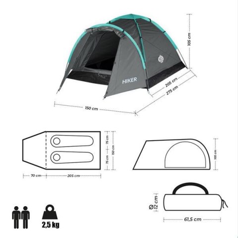 Namiot kempingowy Nils Camp Hiker NC6010 – Wodoodporny, lekki, dla 2 osób! Namiot kempingowy Nils Camp Hiker NC6010 – Wodoodporny, lekki, dla 2 osób!