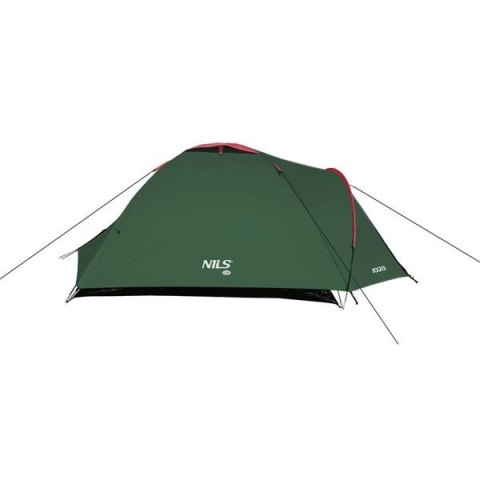 Namiot Kempingowy Nils Camp NC6013 ROCKER Zielono - Czerwony dla 3 Osób Namiot Kempingowy Nils Camp NC6013 ROCKER Zielono - Czerwony dla 3 Osób
