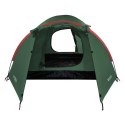 Namiot Kempingowy Nils Camp NC6013 ROCKER Zielono - Czerwony dla 3 Osób
