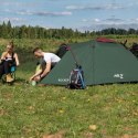 Namiot Kempingowy Nils Camp NC6013 ROCKER Zielono - Czerwony dla 3 Osób