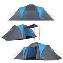 Namiot Kempingowy Nils Camp NC6431 Highland IV 4-osobowy Niebiesko-Szary