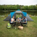 Namiot Kempingowy Nils Camp NC6431 Highland IV 4-osobowy Niebiesko-Szary