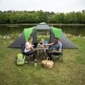 Namiot Kempingowy Nils Camp Highland IV 4-osobowy Zielono-Szary Wodoodporny
