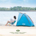 Namiot Plażowy NC8030 260x120x120 cm Niebieski NILS - Komfort i Ochrona