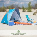 Namiot Plażowy NC8030 260x120x120 cm Niebieski NILS - Komfort i Ochrona