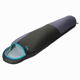 NC1705 Śpiwór Ultra Light 215×75 cm NILS CAMP czarno-miętowy 0–5 °C