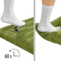 Mata Turystyczna NC4101 Zielona z Wbudowaną Pompką NILS CAMP 10cm