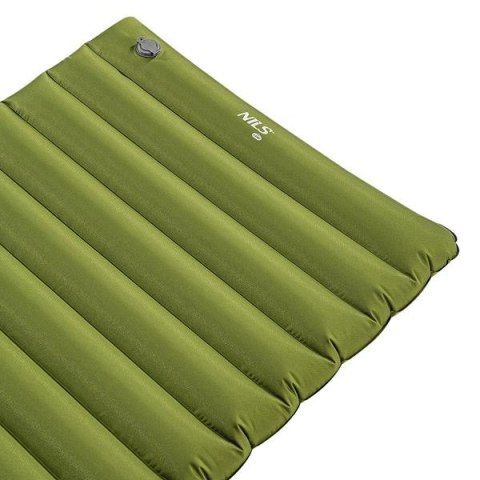 Mata Turystyczna NC4101 Zielona z Wbudowaną Pompką NILS CAMP 10cm Mata Turystyczna NC4101 Zielona z Wbudowaną Pompką NILS CAMP 10cm