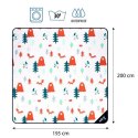 NC8028 LAS KOC PIKNIKOWY 195X200 CM – Idealny na Piknik i Kemping!