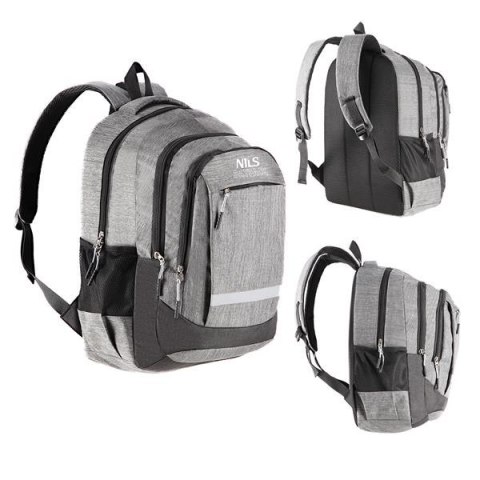 CBC7046 SZARY DAYPACK PLECAK NILS CBC7046 SZARY DAYPACK PLECAK NILS