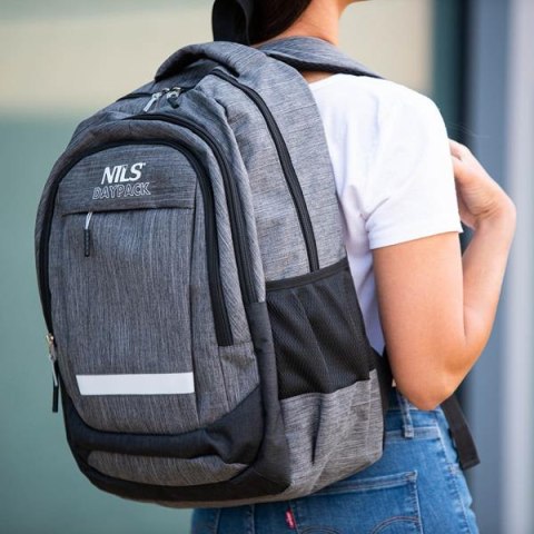 CBC7046 SZARY DAYPACK PLECAK NILS CBC7046 SZARY DAYPACK PLECAK NILS