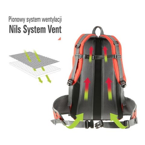 CBT7156 CZERWONY JAGERFLY PLECAK NILS CAMP CBT7156 CZERWONY JAGERFLY PLECAK NILS CAMP