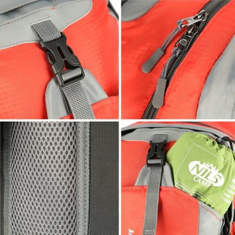 CBT7156 CZERWONY JAGERFLY PLECAK NILS CAMP CBT7156 CZERWONY JAGERFLY PLECAK NILS CAMP