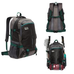 Plecak turystyczny NILS CAMP RANGE 45L - czarny, wodoodporny, funkcjonalny