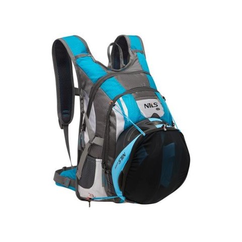 Plecak Niebieski Adventure 25L NC1766 Nils Camp Idealny na Wędrówki i Sport Plecak Niebieski Adventure 25L NC1766 Nils Camp Idealny na Wędrówki i Sport