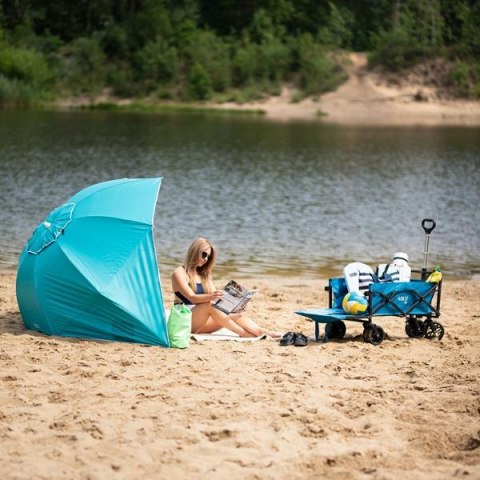 NC7822 TURKUSOWY PARASOL PLAŻOWY XL 220 CM NILS NC7822 TURKUSOWY PARASOL PLAŻOWY XL 220 CM NILS