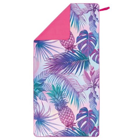 NCR14 RĘCZNIK Z MIKROFIBRY ANANAS 160x80 cm NILS NCR14 RĘCZNIK Z MIKROFIBRY ANANAS 160x80 cm NILS