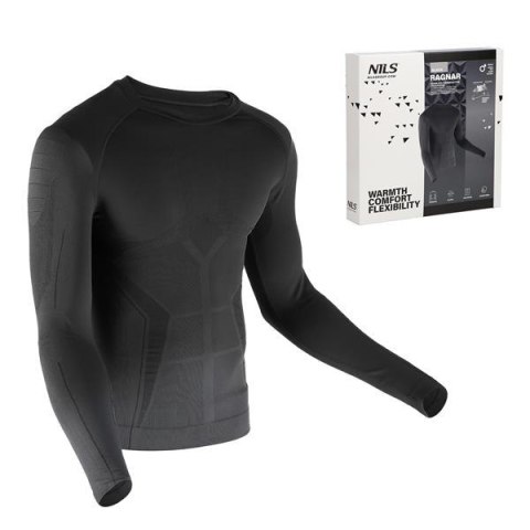 BTK0060 KOSZULKA TERMOAKTYWNA CZARNA MĘSKA 2XL/3XL RAGNAR NILS BTK0060 KOSZULKA TERMOAKTYWNA CZARNA MĘSKA 2XL/3XL RAGNAR NILS