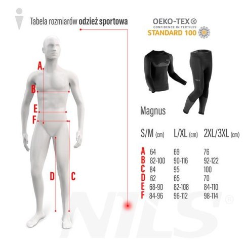 BTK0464 KOSZULKA TERMOAKTYWNA CZARNA MĘSKA 2XL/3XL MAGNUS NILS BTK0464 KOSZULKA TERMOAKTYWNA CZARNA MĘSKA 2XL/3XL MAGNUS NILS