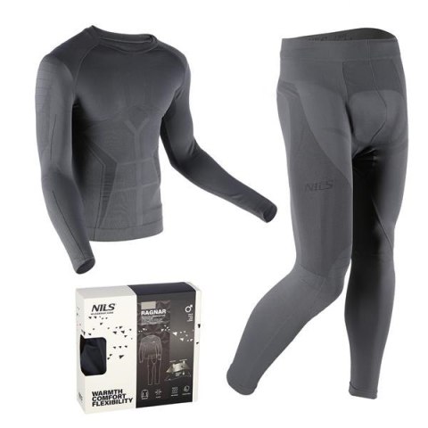 BTZ0060 BIELIZNA TERMOAKTYWNA SZARA MĘSKA ZESTAW 2XL/3XL RAGNAR NILS BTZ0060 BIELIZNA TERMOAKTYWNA SZARA MĘSKA ZESTAW 2XL/3XL RAGNAR NILS