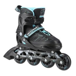 NA11002 CZARNO/NIEBIESKIE ROZM. L (39-42) ŁYŻWOROLKI NILS EXTREME