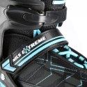 NA11002 CZARNO/NIEBIESKIE ROZM. L (39-42) ŁYŻWOROLKI NILS EXTREME