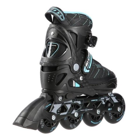 NA11002 CZARNO/NIEBIESKIE ROZM. M (35-38) ŁYŻWOROLKI NILS EXTREME NA11002 CZARNO/NIEBIESKIE ROZM. M (35-38) ŁYŻWOROLKI NILS EXTREME