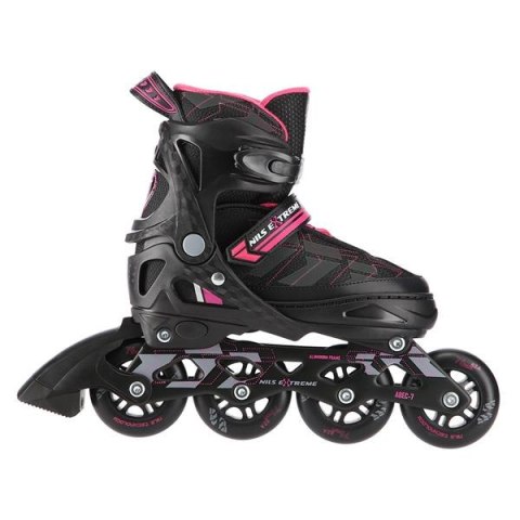 NA11002 CZARNO/RÓŻOWE ROZM. M (35-38) ŁYŻWOROLKI NILS EXTREME NA11002 CZARNO/RÓŻOWE ROZM. M (35-38) ŁYŻWOROLKI NILS EXTREME