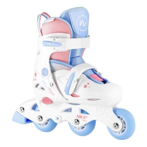 Łyżworolka 3w1 NJ1190 Biała Rozmiar XS (26-29) Nils Fun - Dla Dzieci Łyżworolka 3w1 NJ1190 Biała Rozmiar XS (26-29) Nils Fun - Dla Dzieci