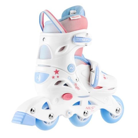 Łyżworolka 3w1 NJ1190 Biała Rozmiar XS (26-29) Nils Fun - Dla Dzieci Łyżworolka 3w1 NJ1190 Biała Rozmiar XS (26-29) Nils Fun - Dla Dzieci