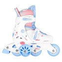 Łyżworolka 3w1 NJ1190 Biała Rozmiar XS (26-29) Nils Fun - Dla Dzieci