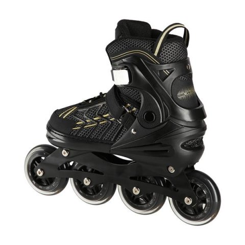 NA1128 CZARNO-ZŁOTE ROZM. XL(43-45) ŁYŻWOROLKI NILS EXTREME NA1128 CZARNO-ZŁOTE ROZM. XL(43-45) ŁYŻWOROLKI NILS EXTREME