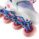 Na18168A Łyżworolki Princess Białe Rozm.M (35-38) Nils Extreme